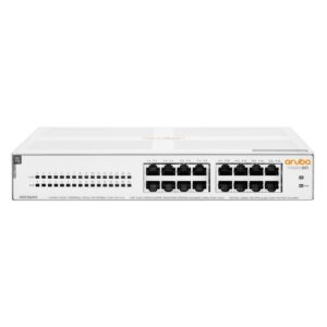 Aruba Instant On 1430 16G Class4 PoE 124W Non gestito L2 Gigabit Ethernet (10/100/1000) Supporto Power over Ethernet (PoE) 1U Bianco