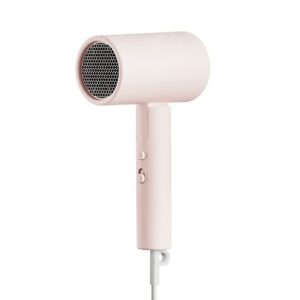 Asciugacapelli compatto Xiaomi H101 Asciugacapelli 1600W - Asciugatura rapida - Design compatto e pieghevole - Aria fredda - 2 livelli di temperatura - Colore rosa