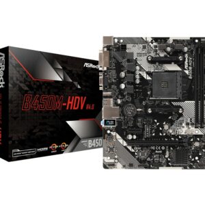 Asrock B450M-HDV R4.0 Presa AM4 micro ATX AMD B450