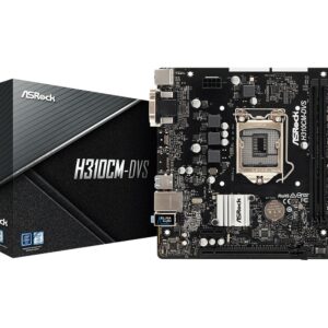 Asrock H310CM-DVS LGA 1151 (Presa H4) micro ATX Intel H310