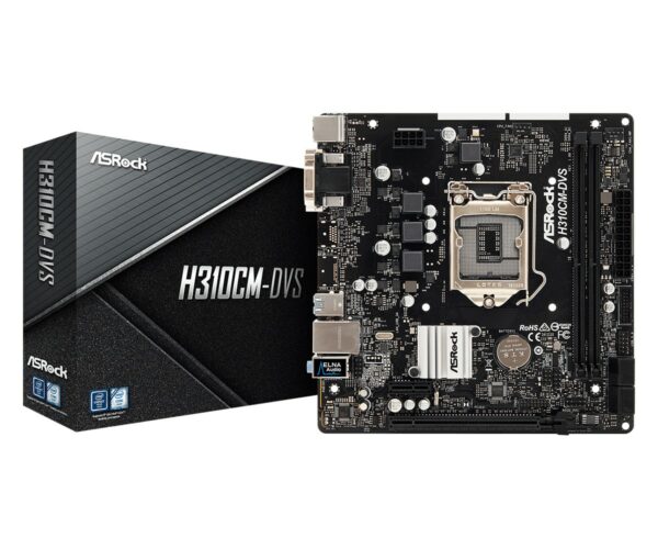 Asrock H310CM-DVS LGA 1151 (Presa H4) micro ATX Intel H310