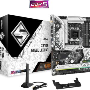 Asrock X670E Steel Legend AMD X670 Socket AM5 ATX