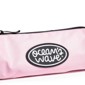 Astuccio rotondo Oceans Wave - Colore rosa pastello