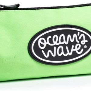 Astuccio rotondo Oceans Wave - Colore verde neon