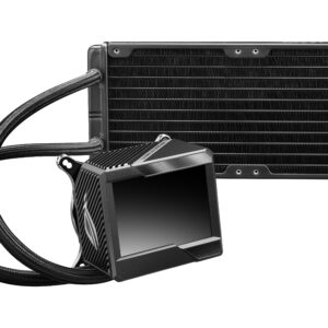 Asus Dissipatore A Liquido Rog Ryujin 240 Ii Display Lcd, 2X120Mm Radiator Fan 2000Pwm