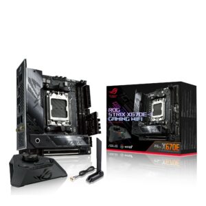 Scheda madre Asus ROG STRIX X670E-I GAMING WIFI AMD X670 Presa di corrente AM5 mini ITX