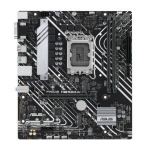 Asus Mb H610, Prime H610M-A-Csm, Lga1700, Ddr5, Dual M2, 90Mb1G20-M0Eayc