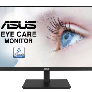 Asus Monitor 23,8 Led Ips 16:9 Fhd 5Ms 250 Cdm, Pivot, Vga/Dp/Hdmi, Multimediale