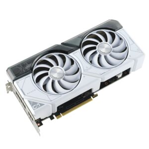 Asus Vga Geforce Rtx 4070, Dual-Rtx4070-O12G-White, 12 Gb Gddr6X, 3Dp/Hdmi, Bianca, 90Yv0Iz4-M0Na00