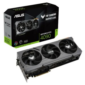 Asus Vga Geforce Rtx 4090, Tuf-Rtx4090-24G-Gaming, 24Gb Gddr6X, 3Dp/2Hdmi, 90Yv0Ie1-M0Na00