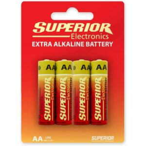 BATTERIA STILO AA ALCALINA 4PZ SUPERIOR SUPBA002