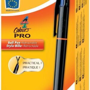 BIC 902129 penna a sfera Nero, Blu, Verde, Rosso Medio 1 pz