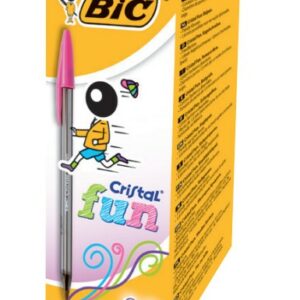 BIC Cristal Fun Lime Penna a sfera 20 pz