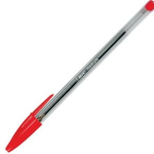 BIC Cristal Medium Rosso Penna a sfera Medio 50 pz