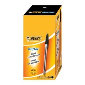 BIC Cristal Nero Medio 50 pz