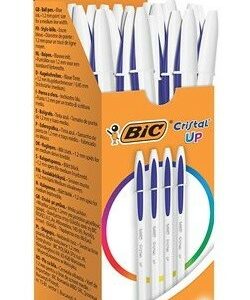 BIC Cristal Up Blu Penna a sfera Medio 20 pz