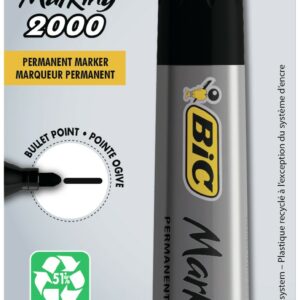 BIC Pennarello nero permanente, Marking 2000 ECOlutions