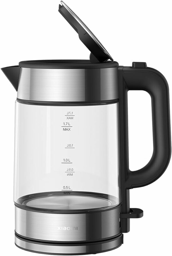 BOLLITORE ELETTRICO XIAOMI ELECTRIC KETTLE PRO GLASS BHR4198GL BLACK