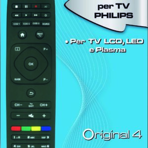 BRAVO TELECOMANDO UNIVERSALE PER TV PHILIPS 90202064