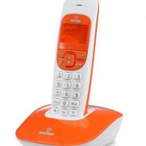 BRONDI TELEFONO CORDLESS NICE BIANCO/ARANCIO