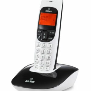 BRONDI TELEFONO CORDLESS NICE NERO/BIANCO