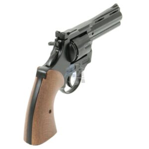 BRUNI PISTOLA A SALVE SCACCIACANI MODELLO REVOLVER CON GUANCETTE IN LEGNO CALIBRO 380 BR-700