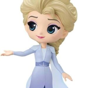 Banpresto Disney Characters Q Posket Frozen 2 Vol. 2 Elsa - Figura da collezione - Altezza 14 cm circa. - Realizzato in PVC e ABS