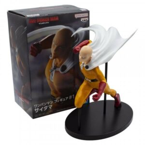 Banpresto One Punch Man Saitama - Figura da collezione - Altezza 13 cm circa. - Realizzato in PVC e ABS