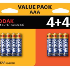 Batteria Aaa 1,5V Lr3 Kodak Max Alcaline 8Pz