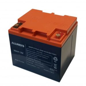 Batteria Al Piombo Ricaricabile 38Ah 12 Volt