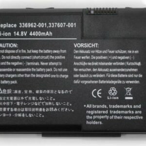 Batteria Compatibile. 8 Celle - 14.4 / 14.8 V - 4400 Mah - 64 Wh - Colore Nero - Peso 430 Grammi Circa - Dimensioni Standard.