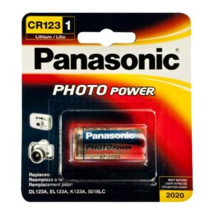 Batteria Cr123 Panasonic Cr-123Al/1Bp