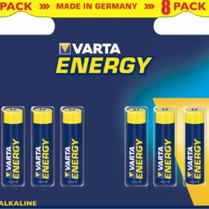 Batteria Ministilo Aaa Lr03 Energy Megapack 8Pz 1,5V Varta