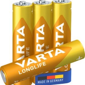 Batteria Ministilo Aaa Lr03 Long Life 1,5V 4Pz Varta