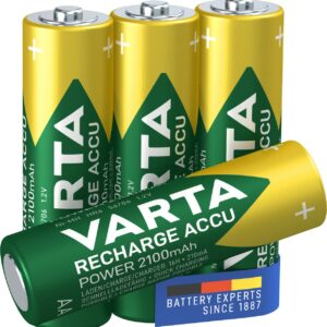 Batteria Stilo Aa Ricaricabile 2100Mah Conf.Blister 4Pz Varta