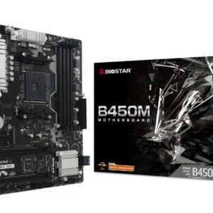 Biostar B450MX-S scheda madre AMD B450 Socket AM4 micro ATX