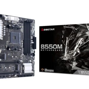 Biostar B550MX/E PRO scheda madre AMD B550 Socket AM4 micro ATX