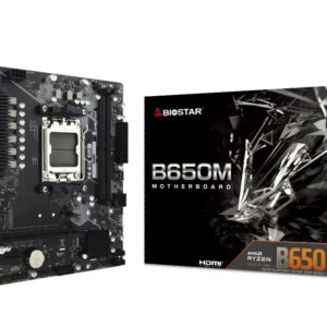 Biostar B650MT scheda madre AMD B650 Presa di corrente AM5 micro ATX