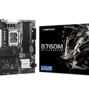 Biostar B760MZ-E PRO scheda madre Intel B760 LGA 1700 micro ATX