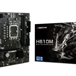 Biostar H610MHP scheda madre Intel H610 LGA 1700 micro ATX