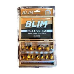 Blim Set 15 Frese per Legno da 6mm