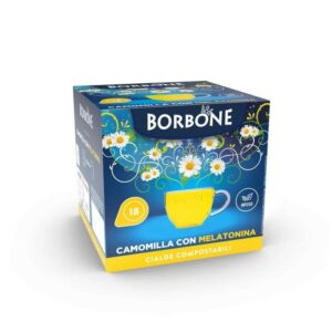 Borbone Box Cialde 44Mm Camomilla Metalonina Box 18Pzz