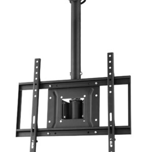 Braccio Telescopico Da Soffitto Per Tv Fino A 40 Kg Da 32" A 55" Fino A Vesa 600X400