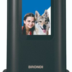 Brondi Cellulare Amico Prezioso 32M+32M Black Metal