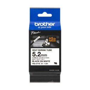 Brother HSE211E nastro per stampante Nero