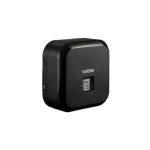 Brother PT-P710BT Cube Bluetooth USB Stampante di Etichette Elettroniche Portatile - Risoluzione 180dpi - Velocità 20mm - Batteria Ricaricabile - Colore Nero