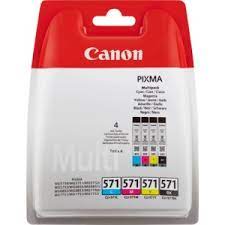 CANON CARTUCCE ORIGINALI CLI-571 MULTIPACK C/M/Y/BK 0386C005