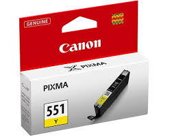 CANON CARTUCCIA ORIGINALE CLI-551 GIALLO 6511B001