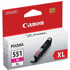 CANON CARTUCCIA ORIGINALE CLI-551XL MAGENTA 6445B001