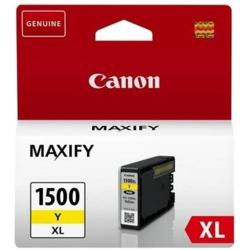 CANON CARTUCCIA ORIGINALE MAXIFY PGI-1500 XL GIALLO 9195B001